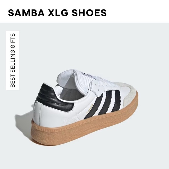 Adidas Samba - white with black stripes - Men’s 11.5 - Picture 8 of 14